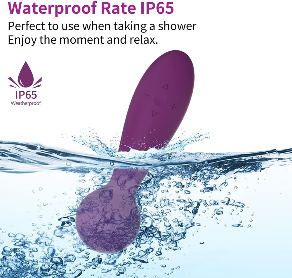 VioletRush Vibrador de Varita para Estimulación Clitoriana