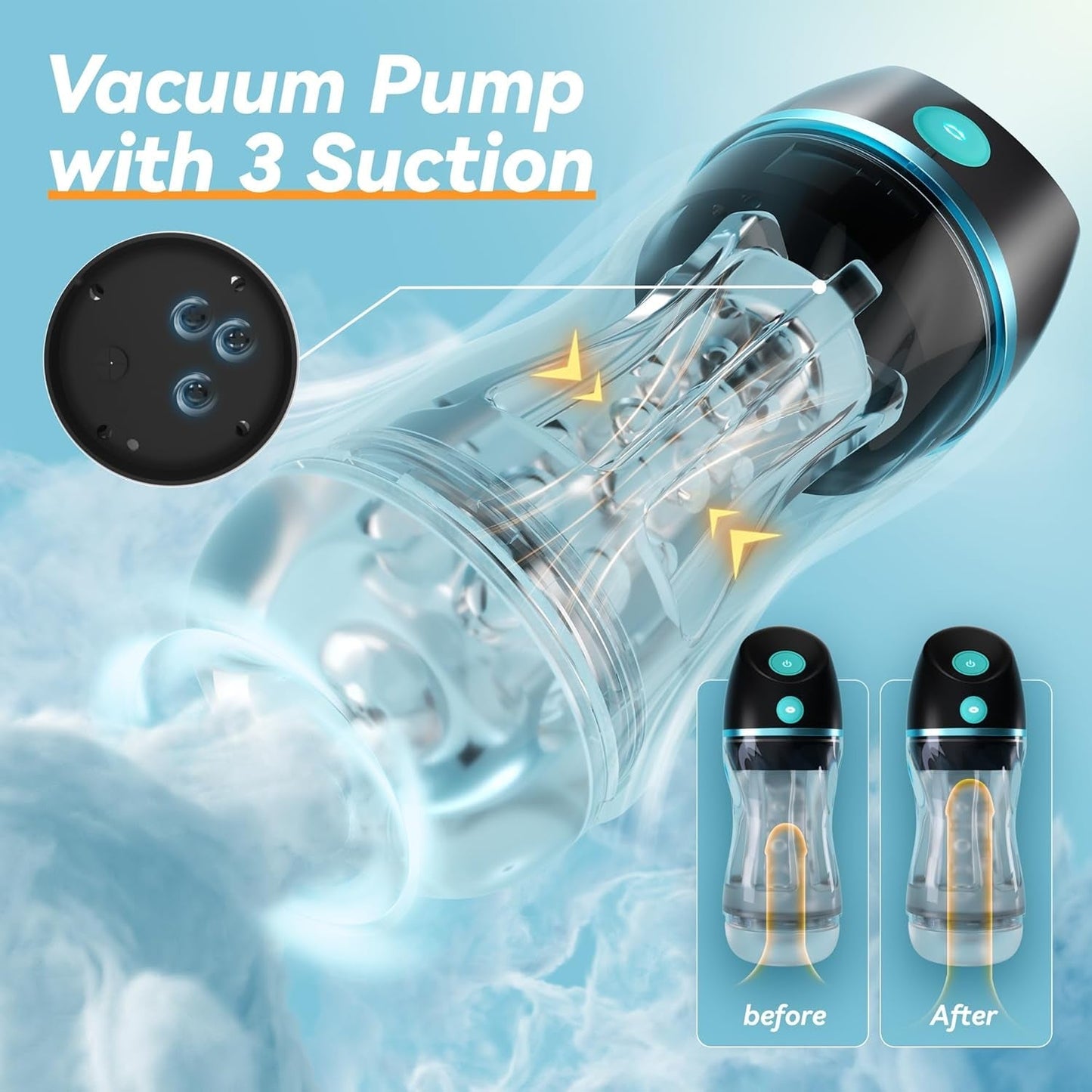 VirtualMuse AI Lover Male Masturbator | App Suction & Vibe