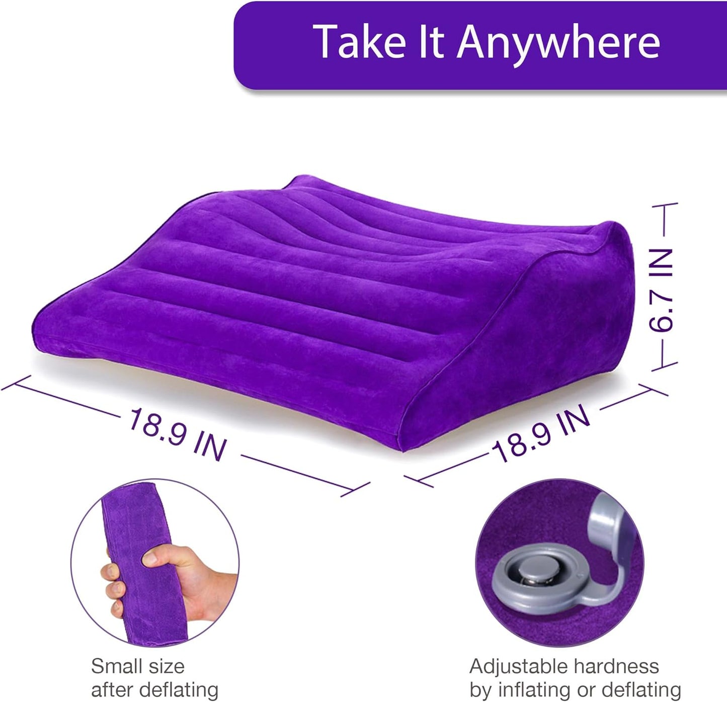 VixenCurve Almohada Hinchable para Sexo