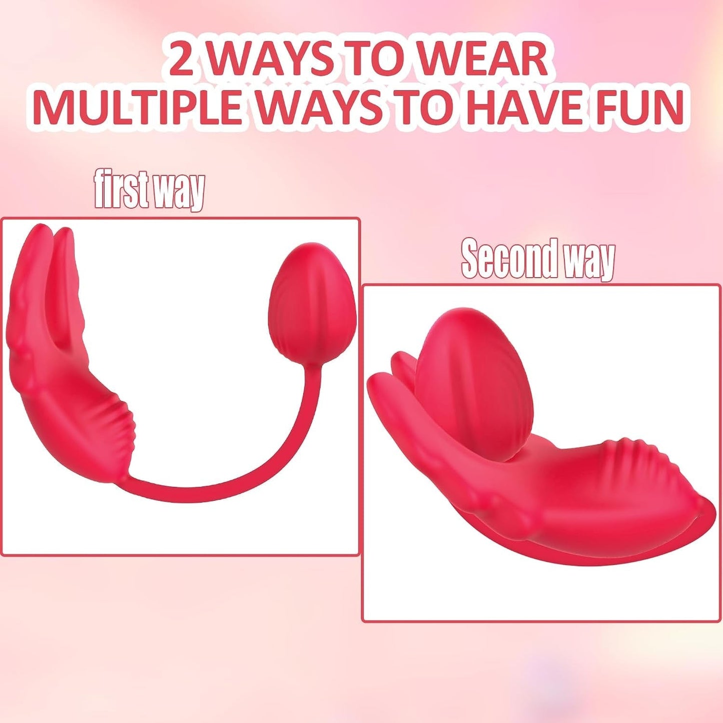 VixenDuet App-Controlled Wearable Vibrator for Couples