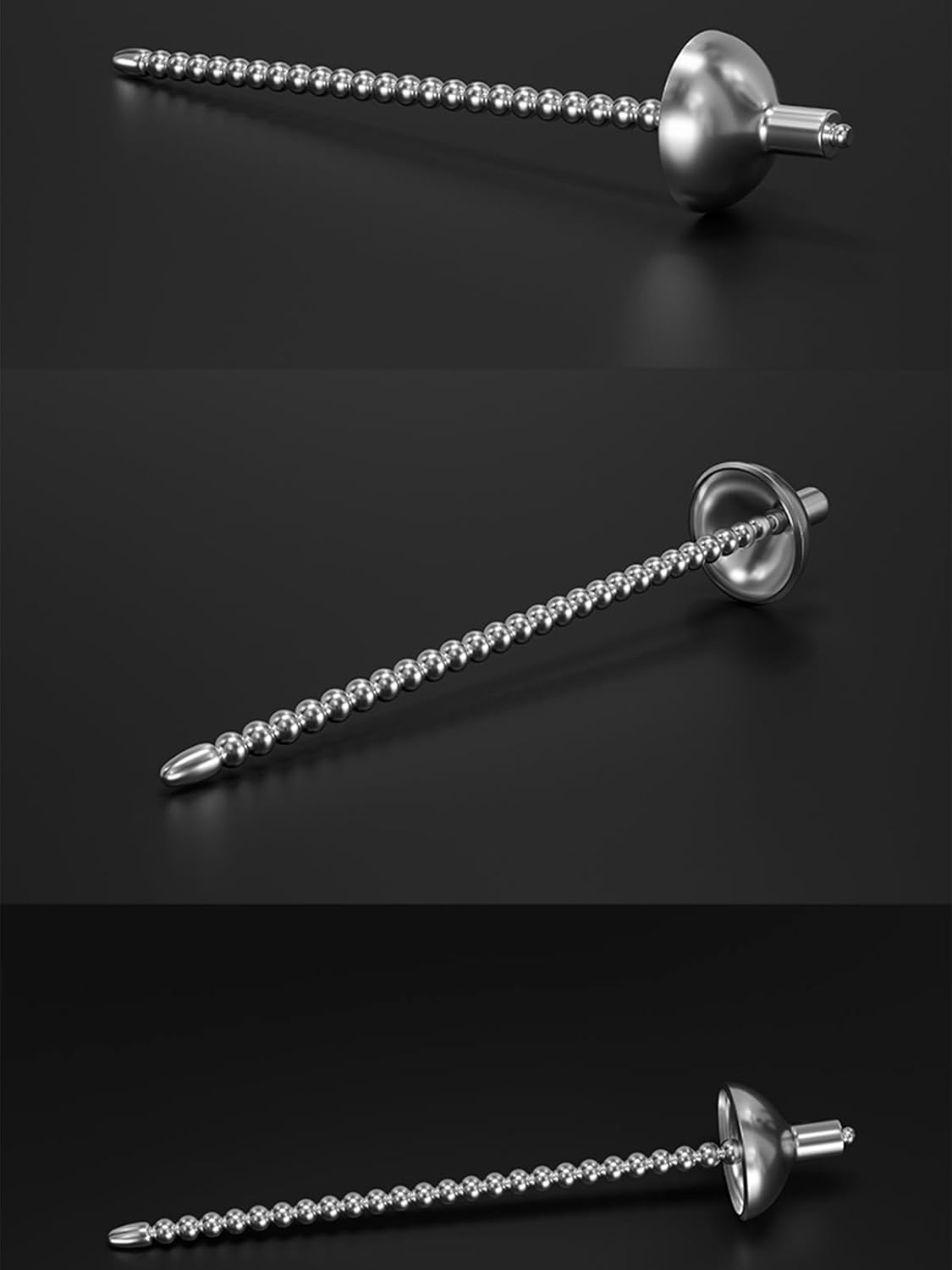 Juego de juguetes de anillo uretral y para pene VoltRod Electric