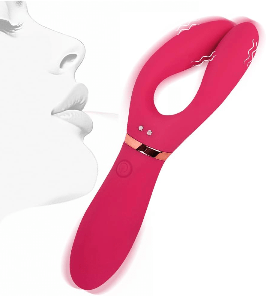 Vibrador de punto G WishLuxe Premium Wishbone, 10 modos