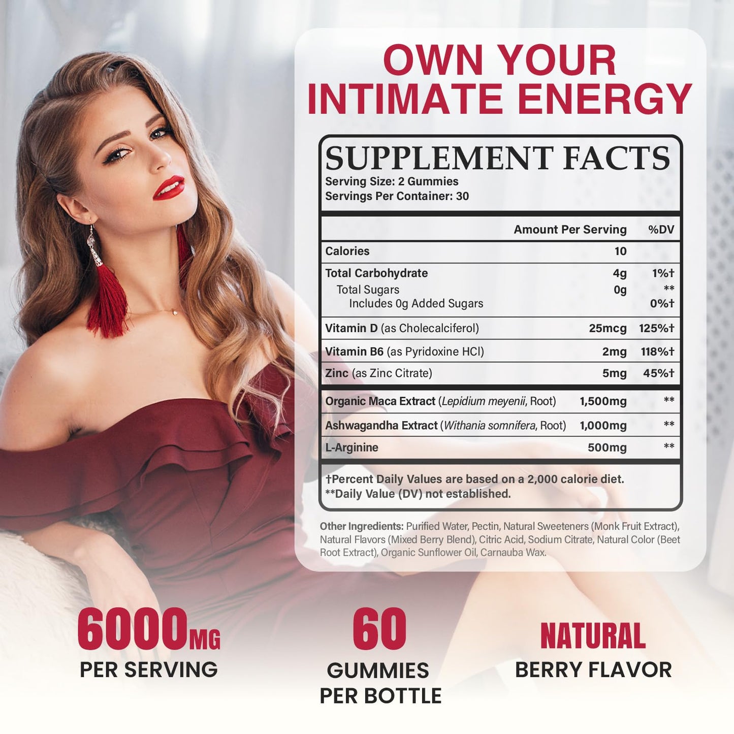 Women’s Maca Libido Boost Gummies
