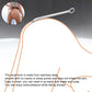 Gancho Anal de Acero Inoxidable HeartSteel 3 Bolas