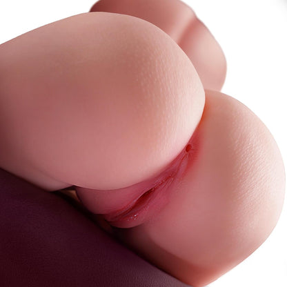 Torse de poupée sexuelle PlushCore Double canal Masturbateur 2,7 kg