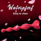 Vibrador de bolas anales CrimsonPetal de 7,8" con 9 modos