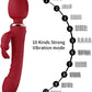 Vibrador conejito CrimsonWave Varita sexual 10 modos silicona impermeable