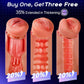 Vibrador Stroker de 3 Fundas SynapseX AI Pocket Pussy
