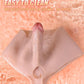 SkinFit 7 Inch Strapless Dildo Panties Silicone