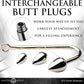 TriSteel Stainless Steel Anal Hook 3 Plug Set