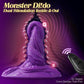 TentaclePulse Dildo de tentáculo para montar con vibración y control remoto 9x9