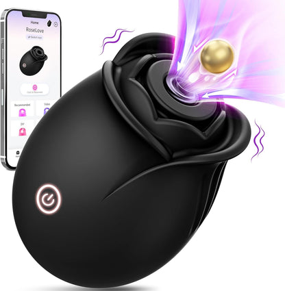 NoirelleX Rose Clit Sucker App Control 9 Modes Waterproof