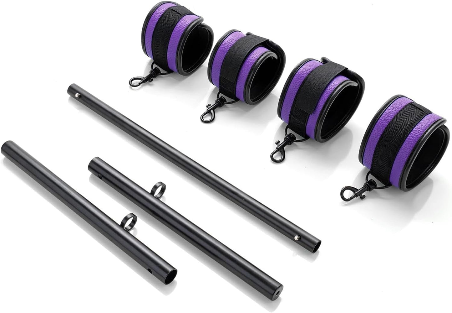 MidnightViolet Black Purple Adjustable Spreader Bar