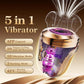 RoseHeat Rose App Control Clit Sucking Vibrator 5-in-1