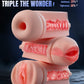NeuroSync AI Sync Pocket Pussy 3 mangas doble motor Stroker