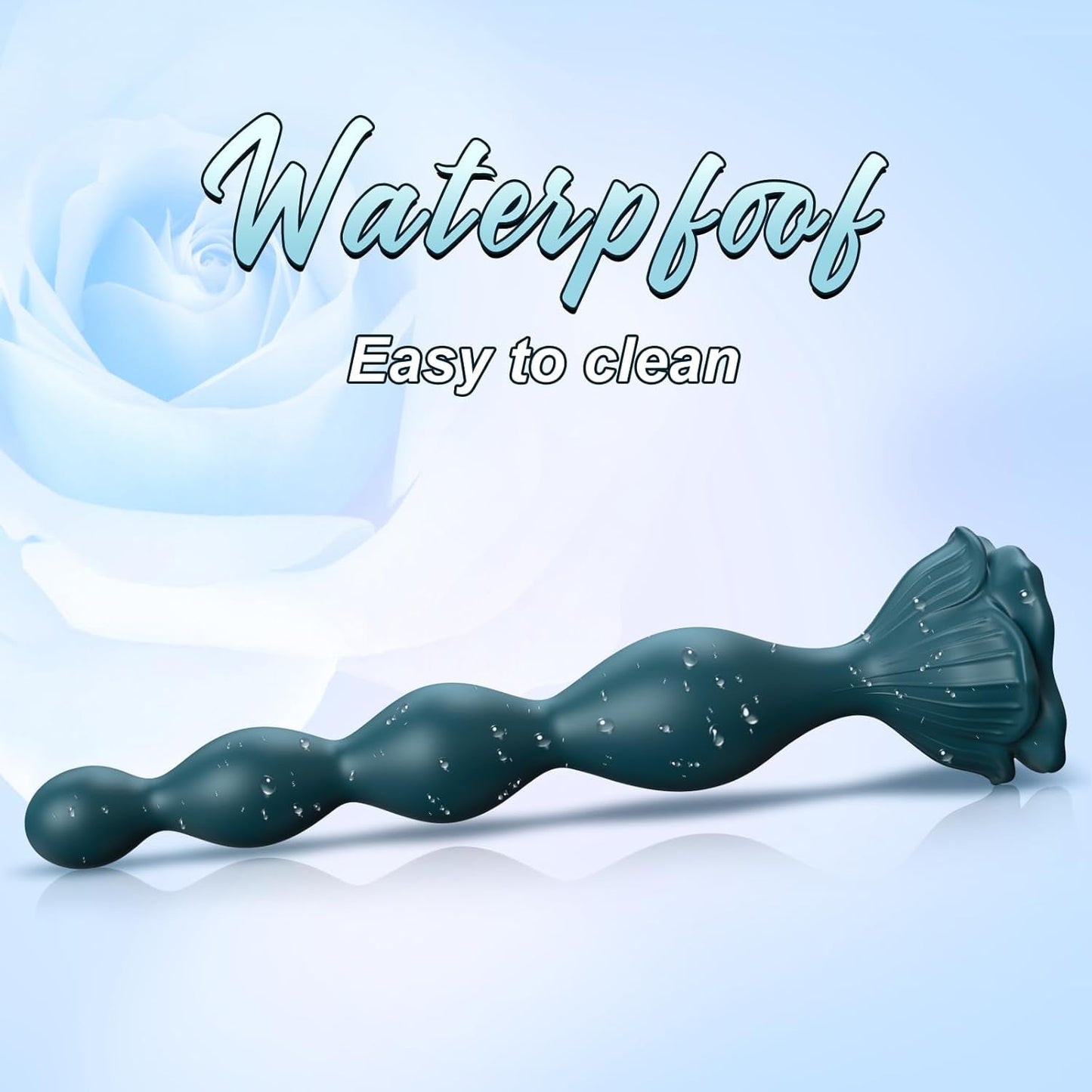 Vibrador masajeador de próstata OceanKiss con 9 modos