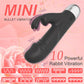 MicroPulse Mini Vibreur Balle Lapin 10 Modes Étanche