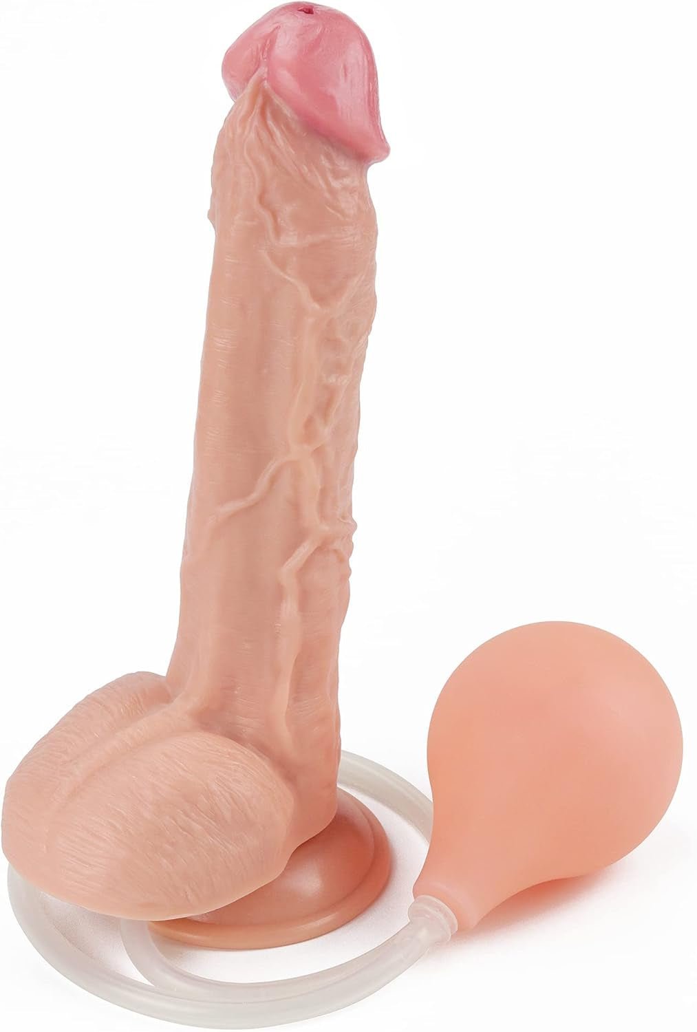 PowerJet 10" Dildo Eyector Bombilla de Enema Ventosa