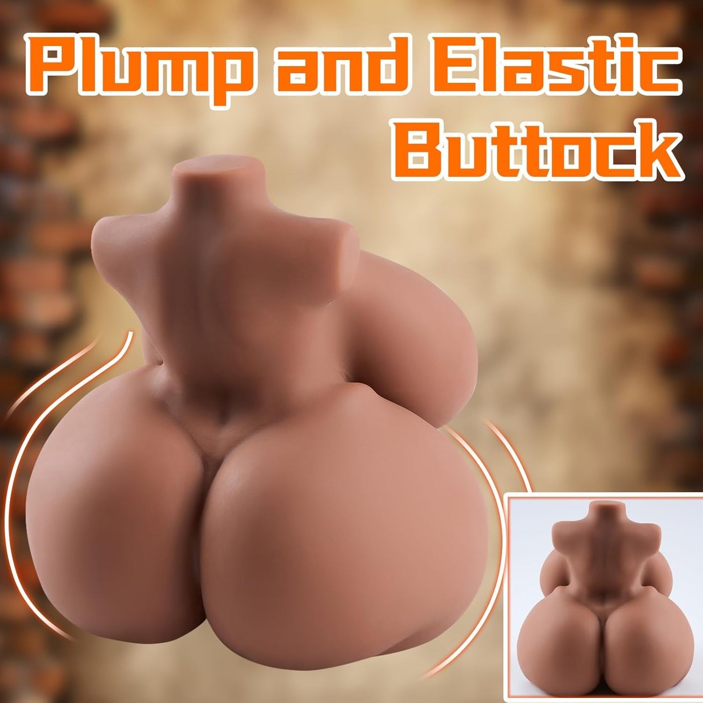 VyxenCore 5 en 1 TPE Torso de Muñeca Sexual Transgénero