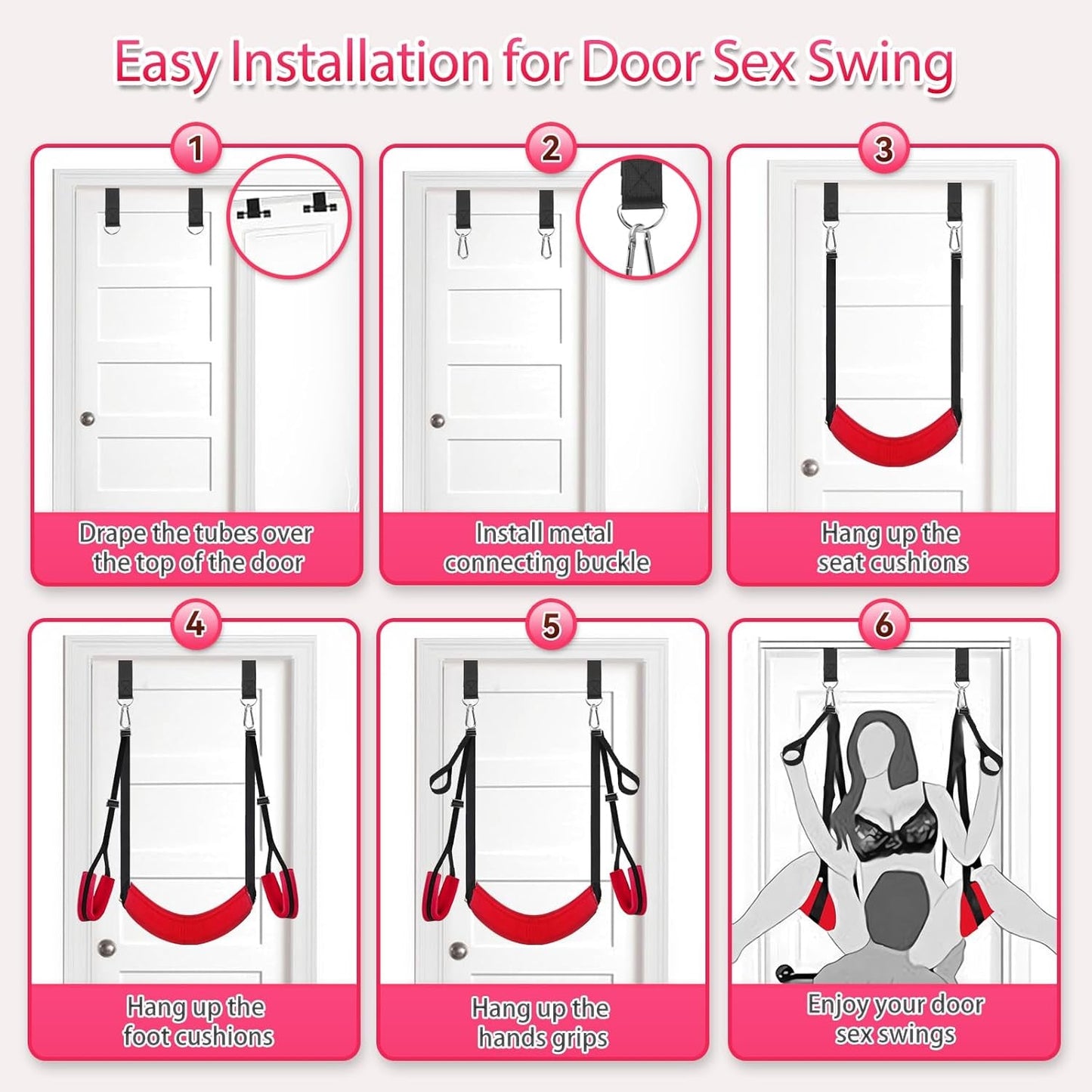 AeroSpin 360° Adjustable Premium Sex Swing