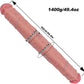 TitanMorph 24.4” XXL Double-Ended Dildo Thick Silicone Toy