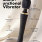 Vibrador de varita de empuje con control por aplicación y doble motor DualNova