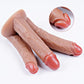 TriMax Triple Head Dildo Silicone Suction Cup Toy XL