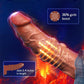 Manchon pénien SynexisX App Control 10 modes, anneau en silicone