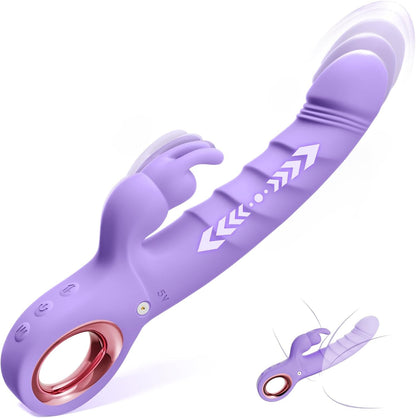 Vibromasseur Lapin Pénétrant AuralisX 7 Modes 3 Moteurs Étanche