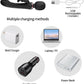 ObsidianWave Rabbit Wand Vibrator 10 Modes Waterproof Silicone