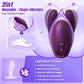 TapFusion Double Wearable Vibrator 10 Tapping 10 Modes