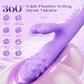 OrbitBead 360° Beads Thrusting Rabbit Vibrator 10 Modes Silicone