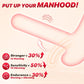 WaveLynx AI Vibrating Male Masturbator 3 Motor 10 Modes