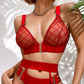 Window Pane Lingerie Set