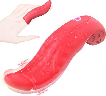 VelixTongue Finger Vibrator Tongue Design 10 Modes USB