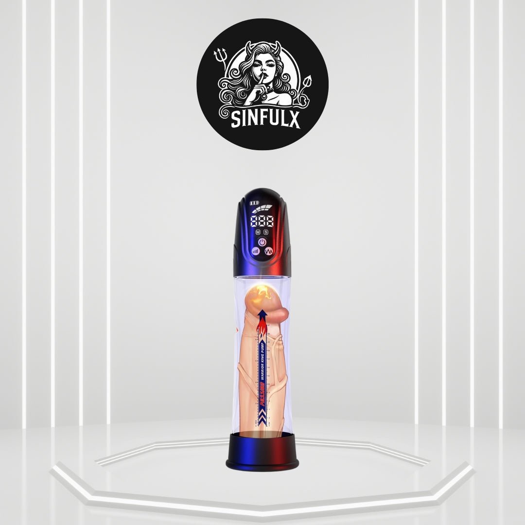 Bomba de pene 2 en 1 de succión y presión – Realzador masculino automático