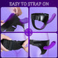 PulsePersona Remote Control Vibrating Strap-On Dildo