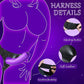 PulsePersona Remote Control Vibrating Strap-On Dildo