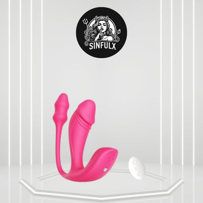 NexusVibe Remote Control Vibrating Anal Plug Dildo