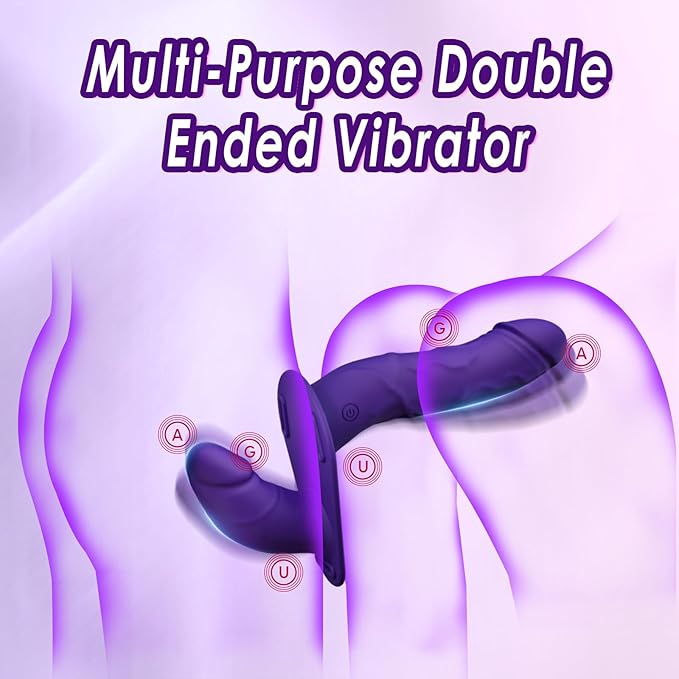 Vibrador dildo de doble punta con control remoto TwinnedTouch