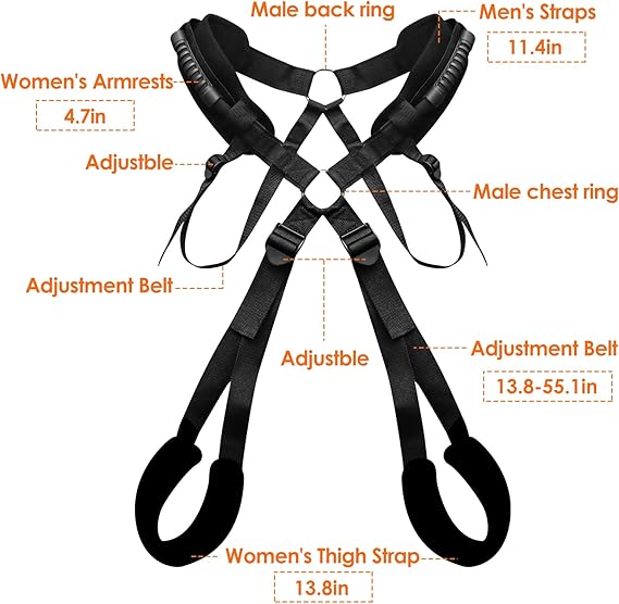 Tensiones Atadas BDSM Premium Restricciones Arneses Sexuales