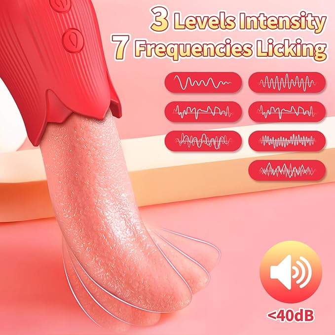 Vibrador doble de inserción y lamido TandemTingle