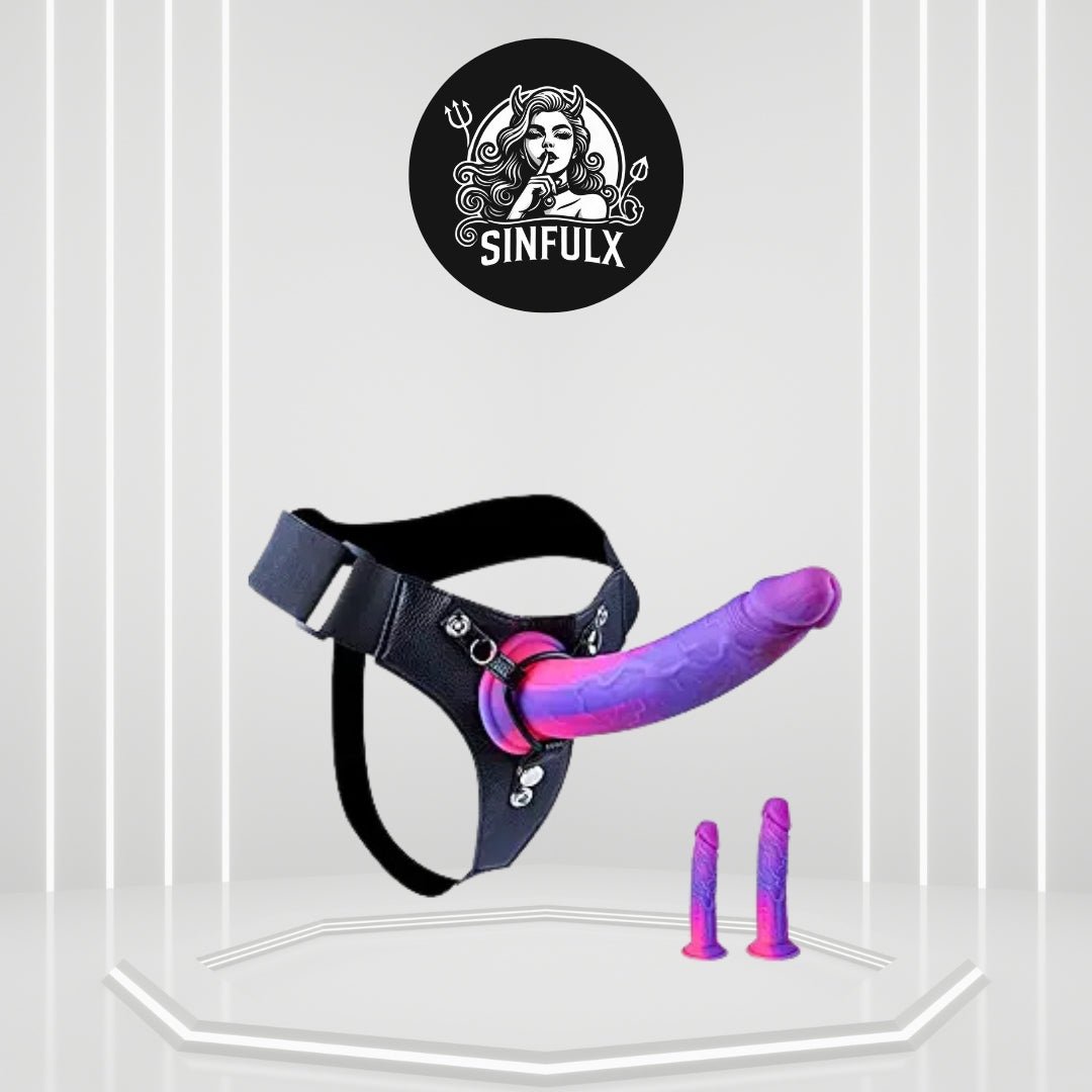 Juego de Dildos Progresivos de Correa VisionaryPair