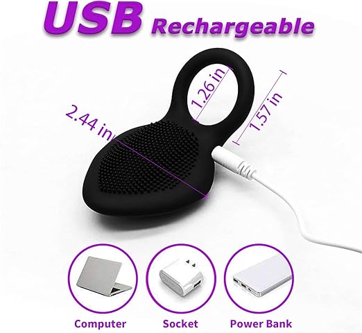 Anillo para pene con estimulador de clítoris SublimeFlicker