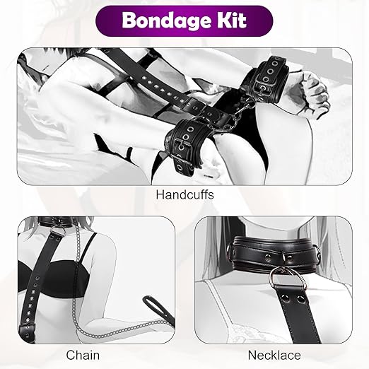 SecurePathKit Juego Extremo de Sujeciones BDSM