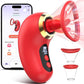 Vibrador de succión de clítoris multimodo Rose