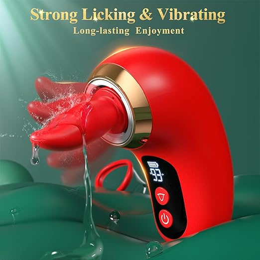Vibrador de succión de clítoris multimodo Rose