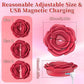 PetalClasp Luxury Rose Design Nipple Clamps