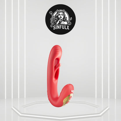 Vibrador clitoriano de punto G PulseFlutter