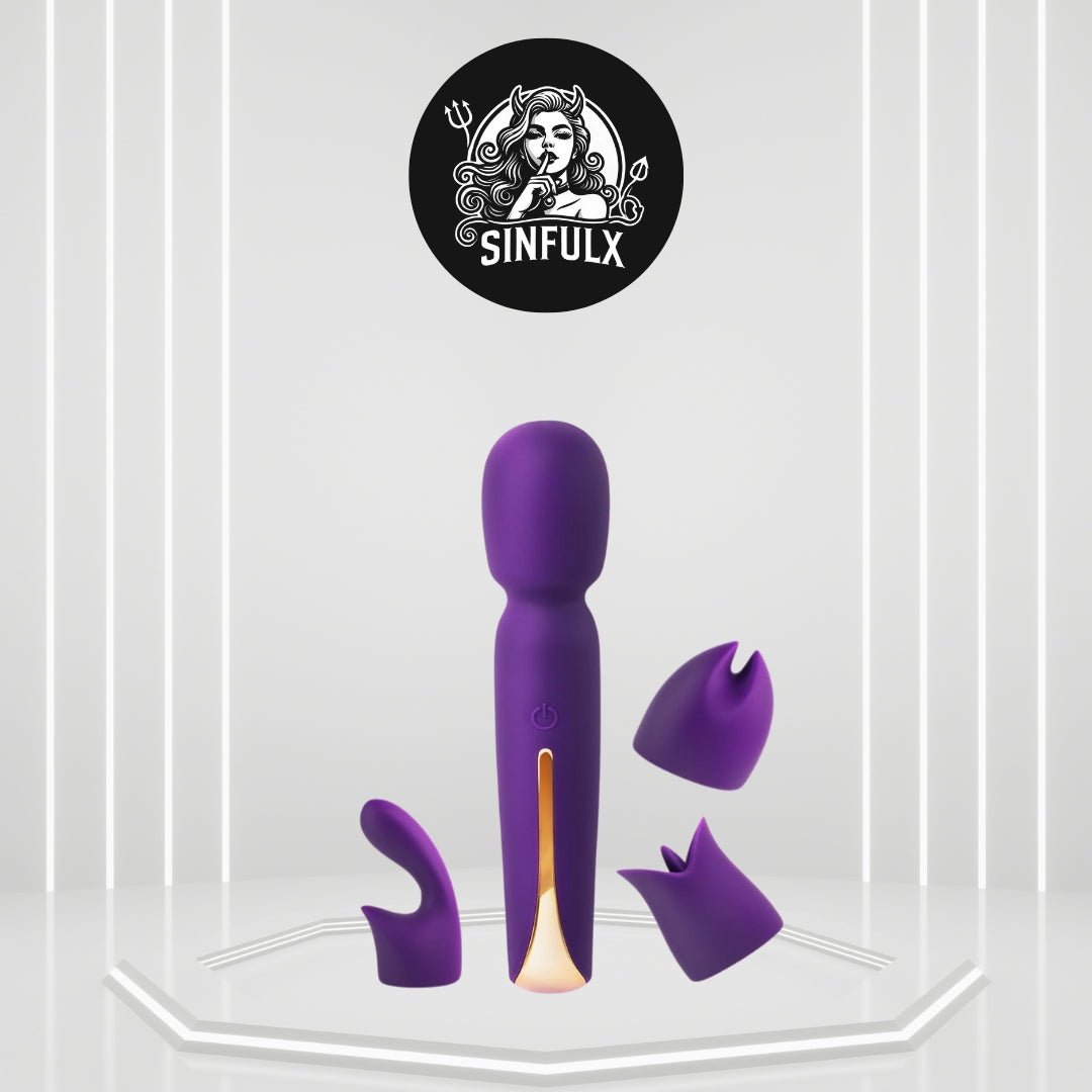 Kit de vibrador varita para clítoris RadiantTide